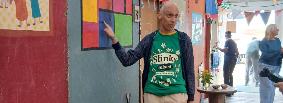De Vijver zorgt opnieuw voor kleurrijke backstage Sfinks festival