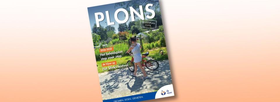 Onze eerste PLONS gazet is een feit!